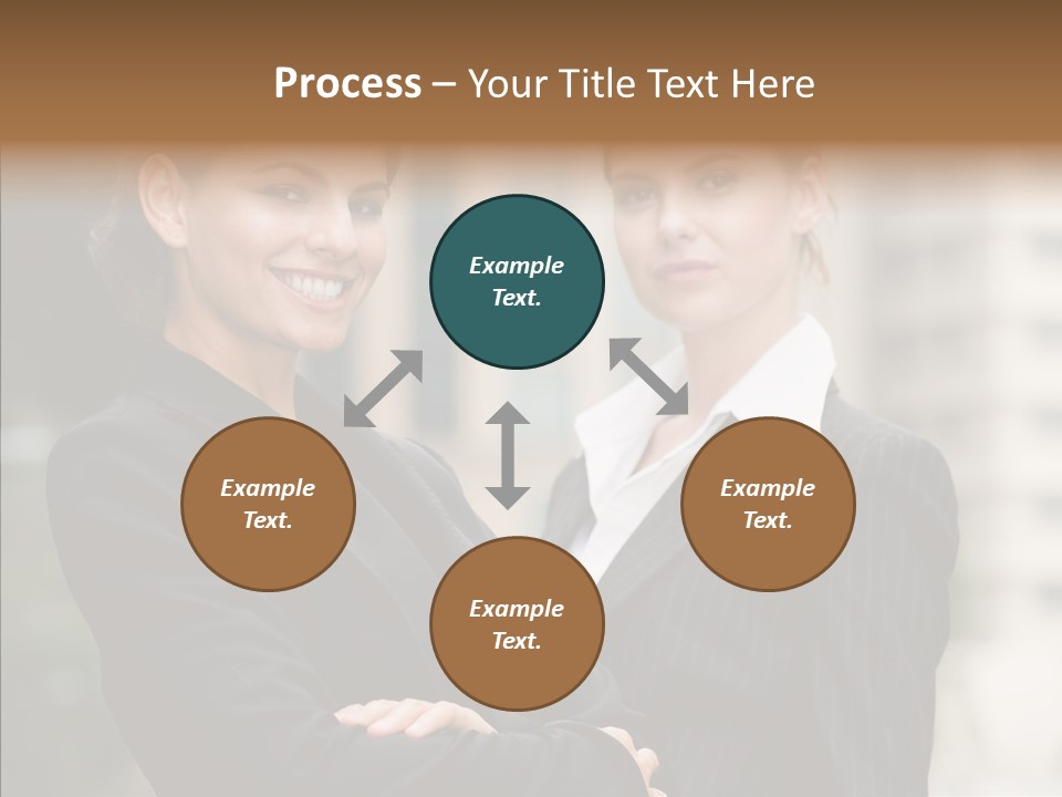 S Smart Blouse PowerPoint Template