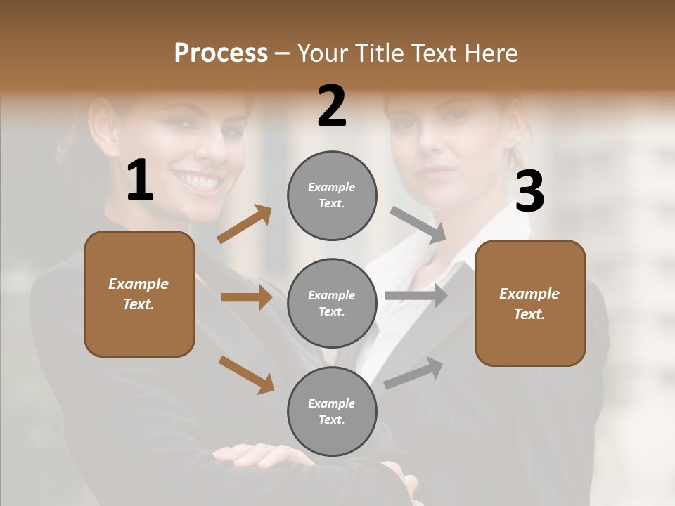 S Smart Blouse PowerPoint Template