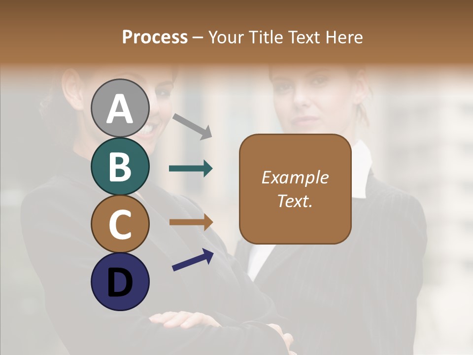 S Smart Blouse PowerPoint Template