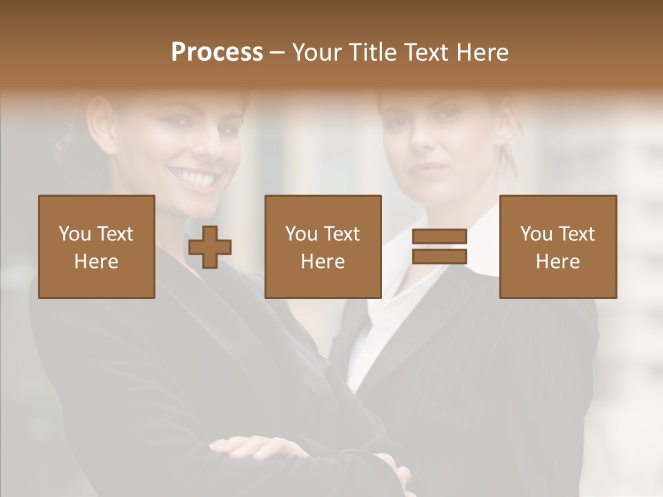 S Smart Blouse PowerPoint Template