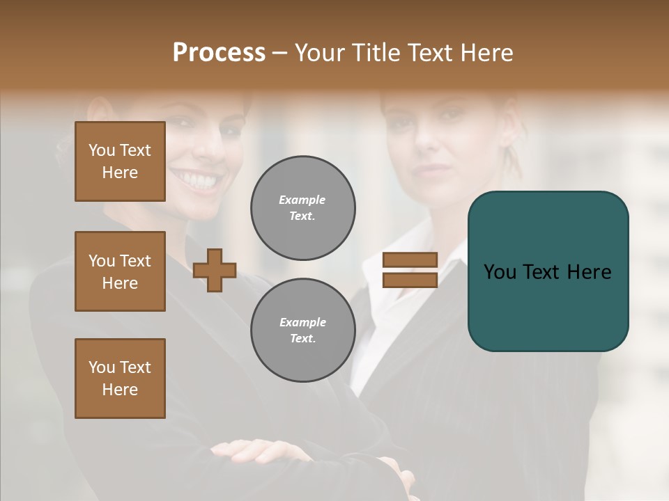 S Smart Blouse PowerPoint Template