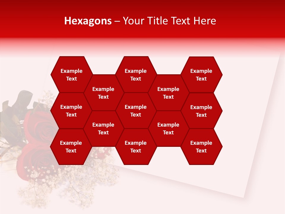 Valentine Fiancee Red PowerPoint Template