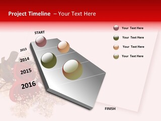 Valentine Fiancee Red PowerPoint Template