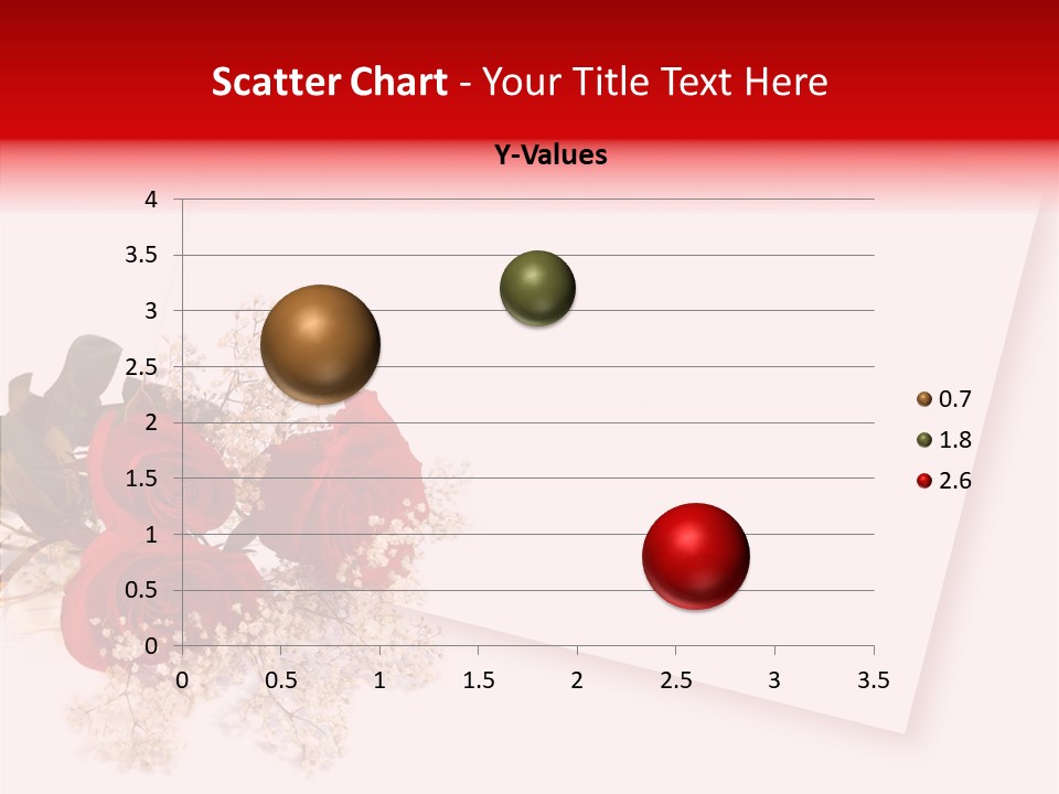 Valentine Fiancee Red PowerPoint Template