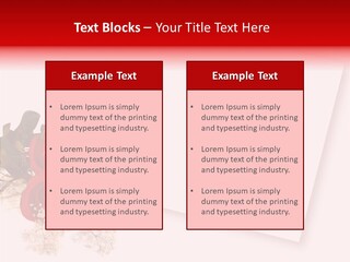 Valentine Fiancee Red PowerPoint Template