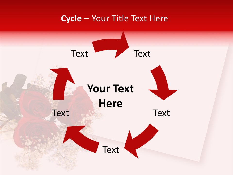 Valentine Fiancee Red PowerPoint Template