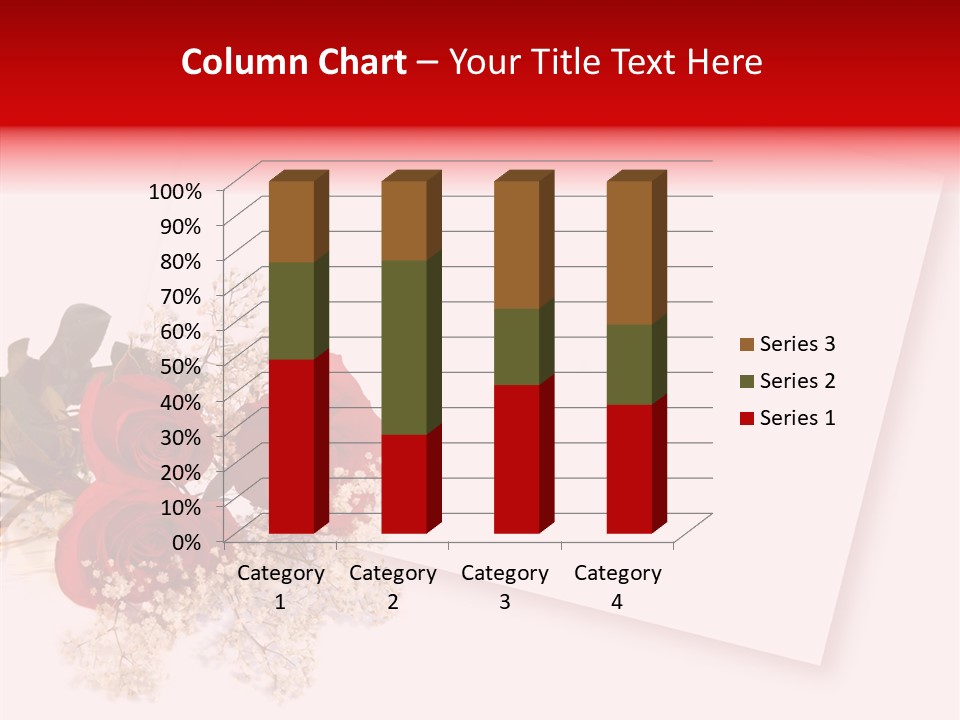 Valentine Fiancee Red PowerPoint Template