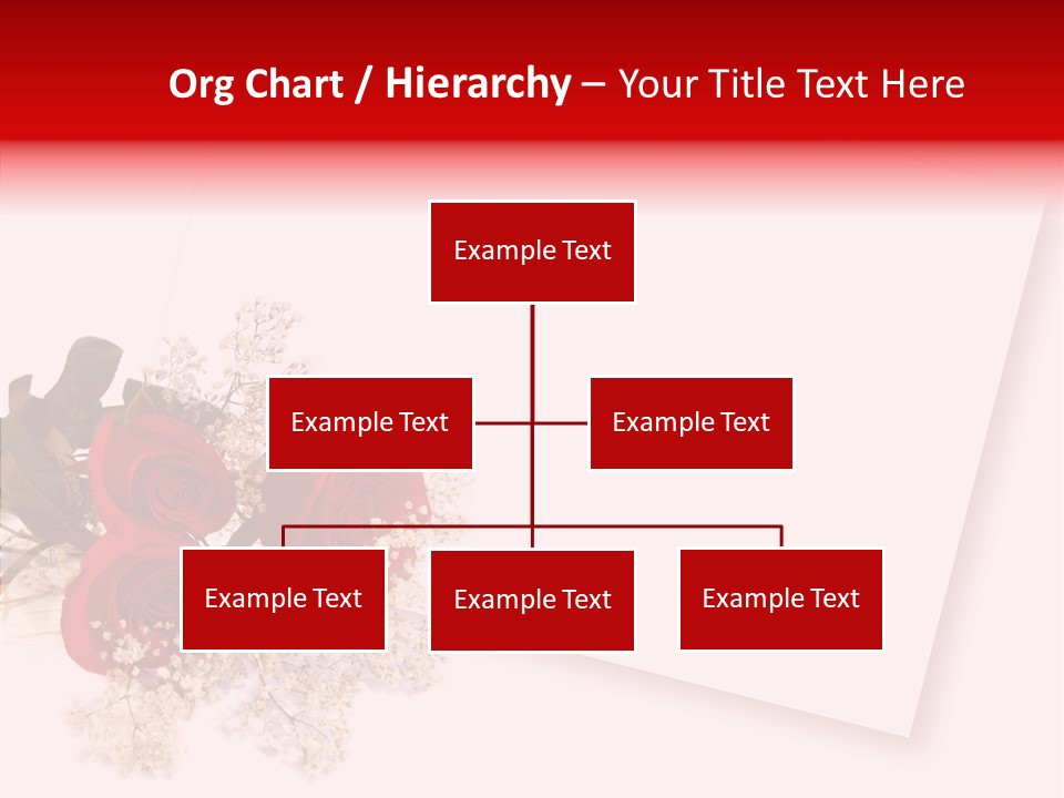 Valentine Fiancee Red PowerPoint Template