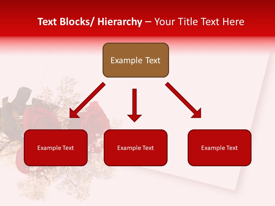 Valentine Fiancee Red PowerPoint Template