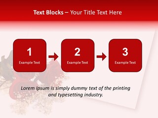 Valentine Fiancee Red PowerPoint Template