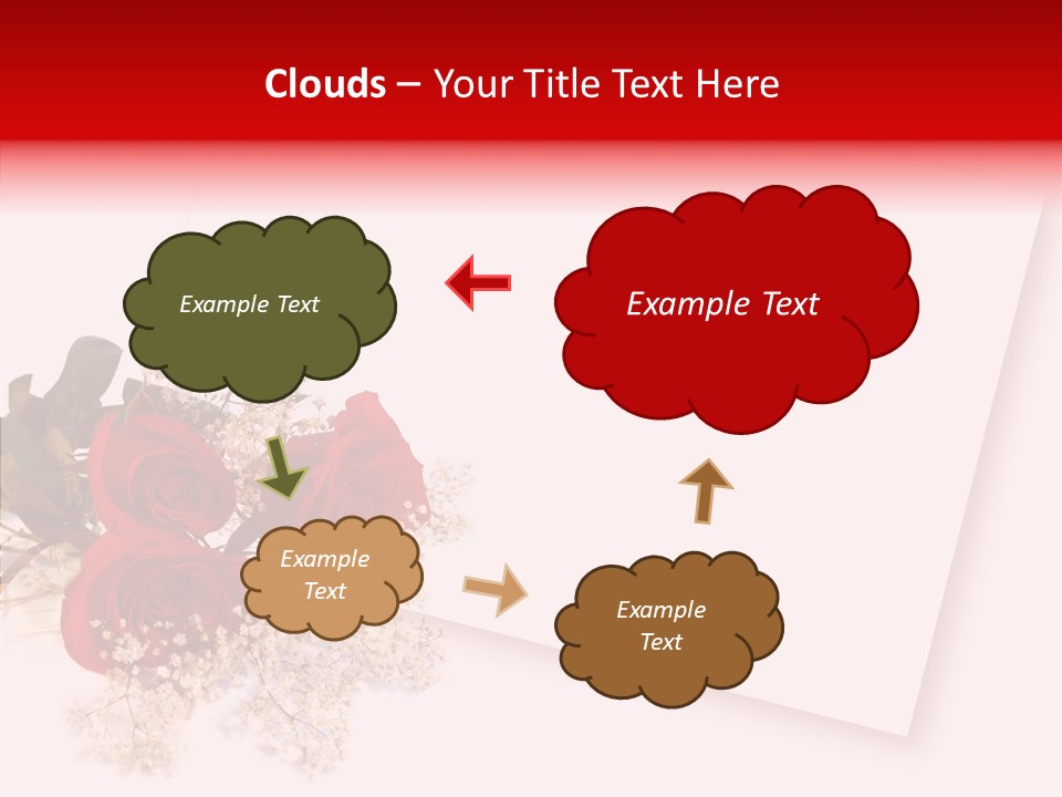 Valentine Fiancee Red PowerPoint Template