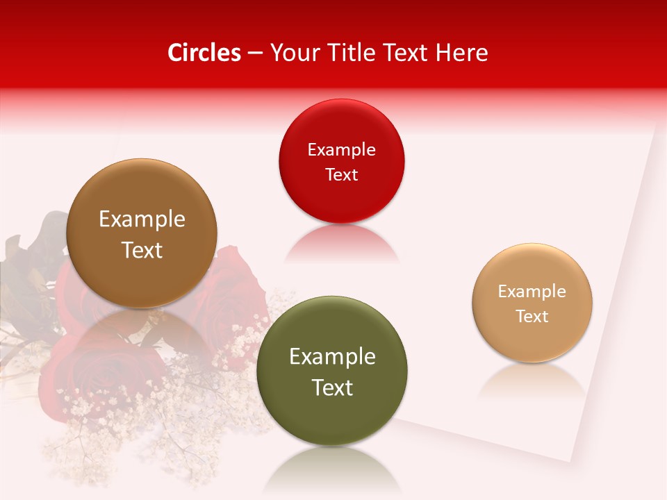 Valentine Fiancee Red PowerPoint Template