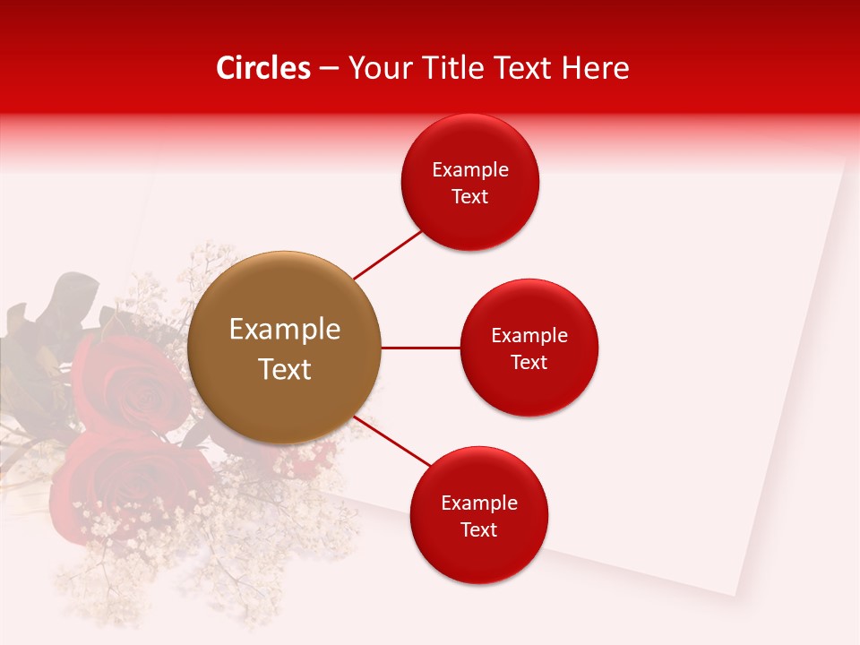 Valentine Fiancee Red PowerPoint Template