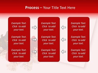 Valentine Fiancee Red PowerPoint Template