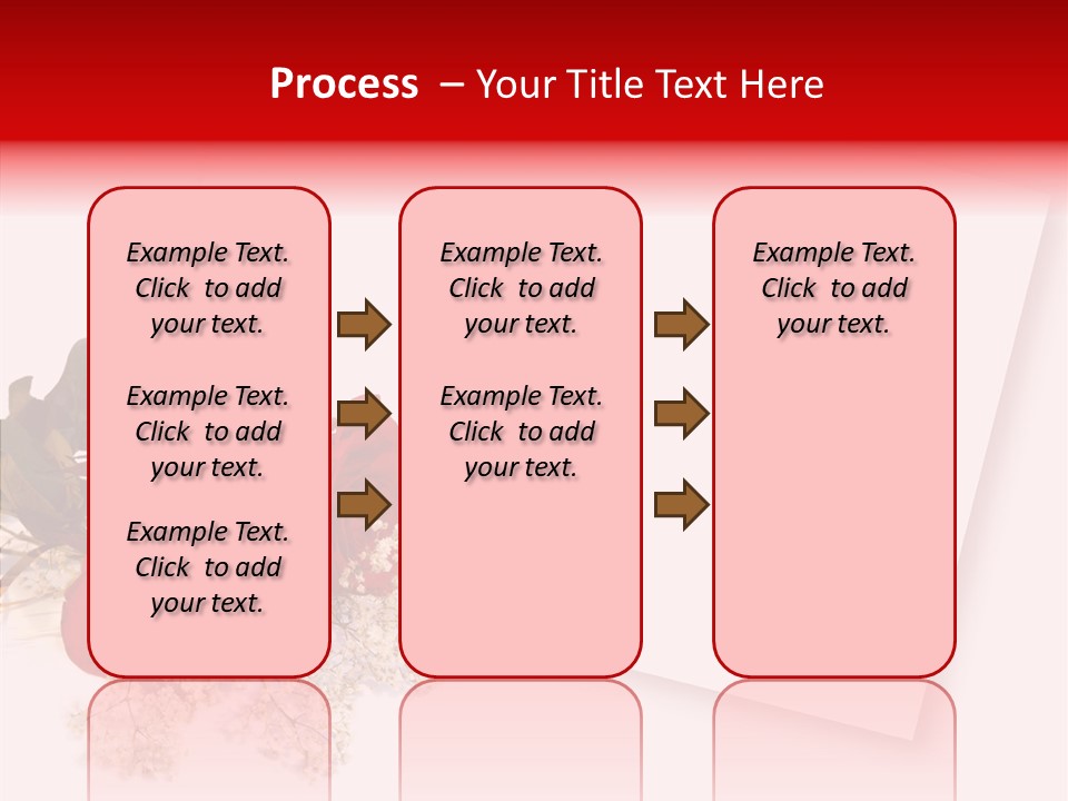 Valentine Fiancee Red PowerPoint Template