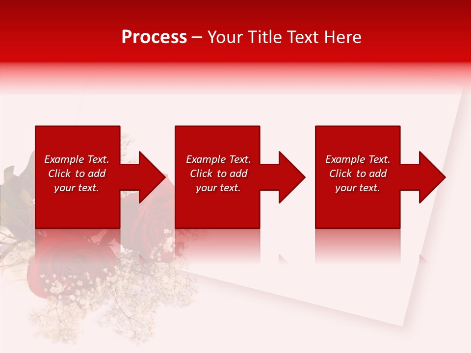Valentine Fiancee Red PowerPoint Template