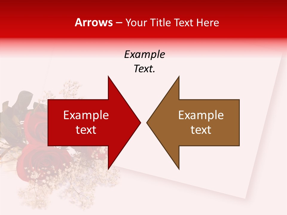 Valentine Fiancee Red PowerPoint Template