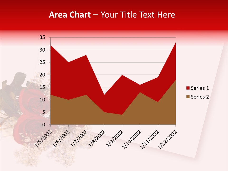 Valentine Fiancee Red PowerPoint Template