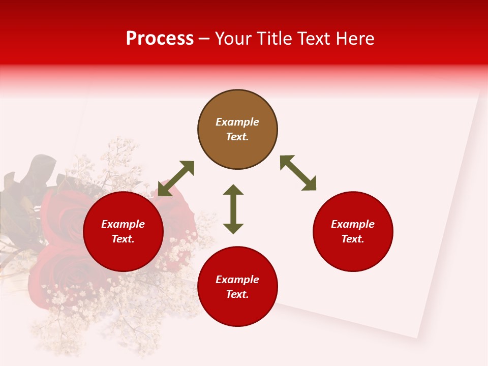 Valentine Fiancee Red PowerPoint Template