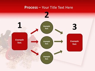 Valentine Fiancee Red PowerPoint Template