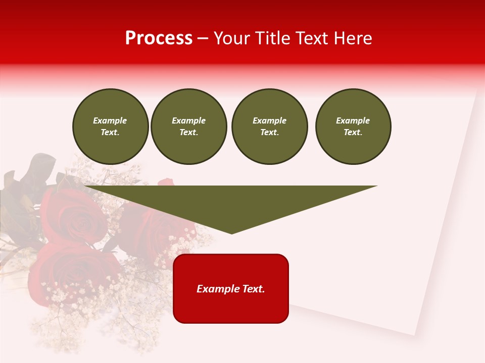 Valentine Fiancee Red PowerPoint Template