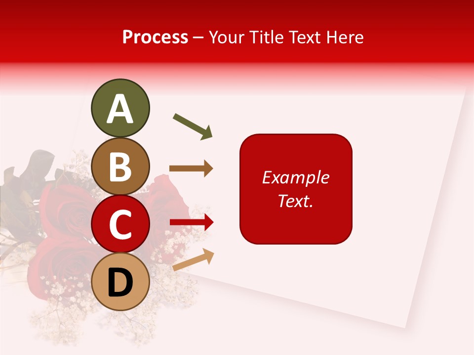 Valentine Fiancee Red PowerPoint Template