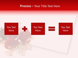 Valentine Fiancee Red PowerPoint Template