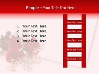 Valentine Fiancee Red PowerPoint Template