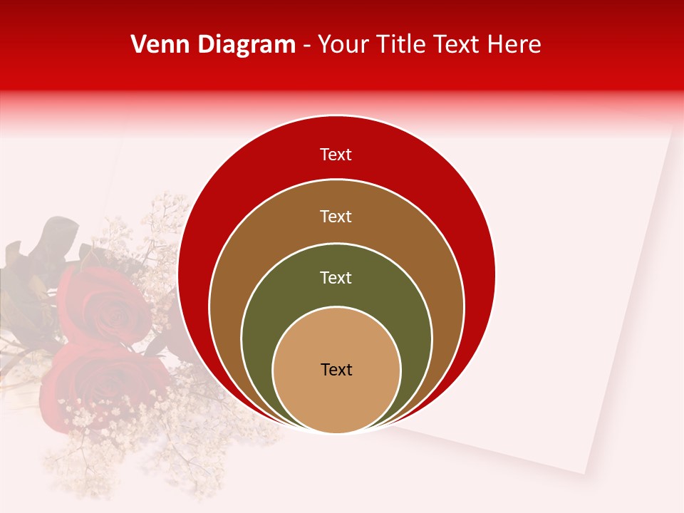 Valentine Fiancee Red PowerPoint Template