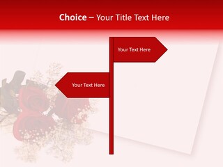 Valentine Fiancee Red PowerPoint Template