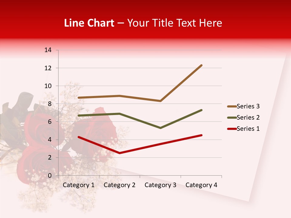 Valentine Fiancee Red PowerPoint Template