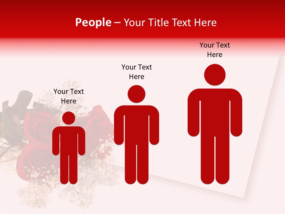 Valentine Fiancee Red PowerPoint Template