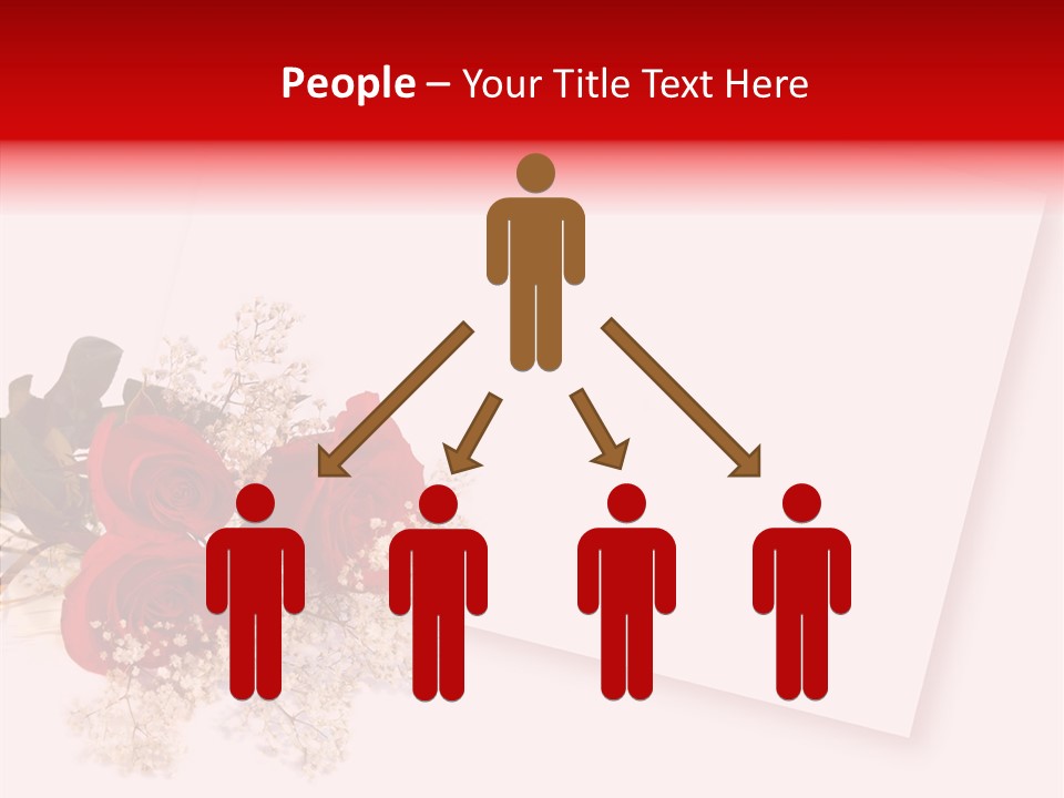 Valentine Fiancee Red PowerPoint Template