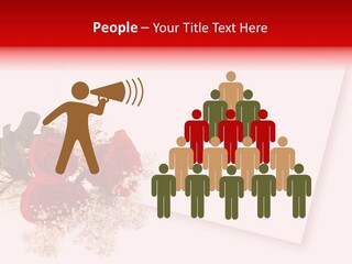 Valentine Fiancee Red PowerPoint Template