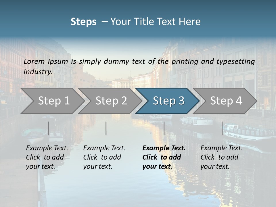 Scenic Travel Urban PowerPoint Template