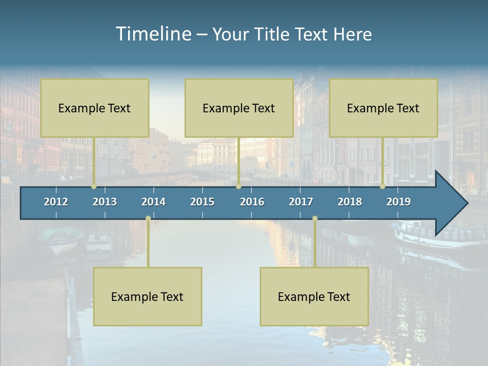 Scenic Travel Urban PowerPoint Template