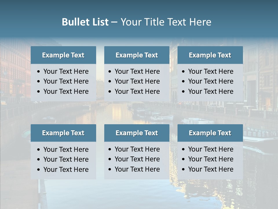 Scenic Travel Urban PowerPoint Template