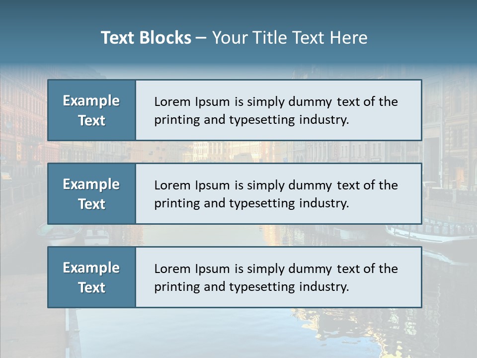 Scenic Travel Urban PowerPoint Template
