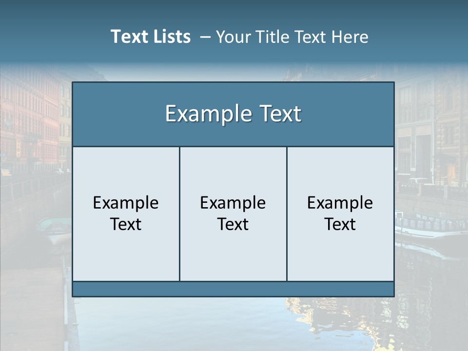 Scenic Travel Urban PowerPoint Template