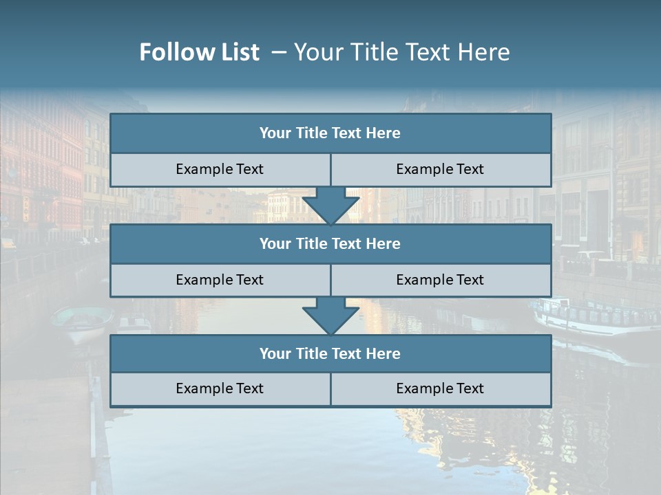 Scenic Travel Urban PowerPoint Template
