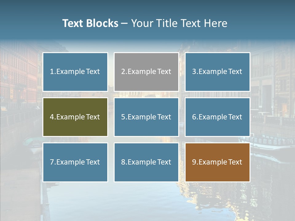 Scenic Travel Urban PowerPoint Template