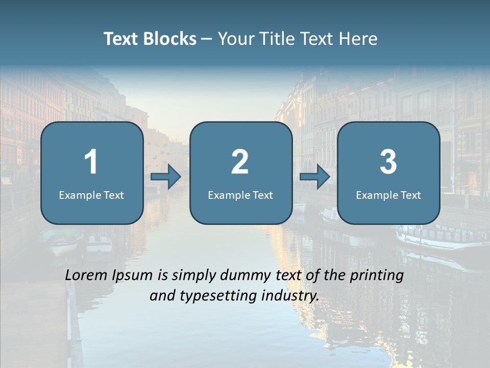 Scenic Travel Urban PowerPoint Template