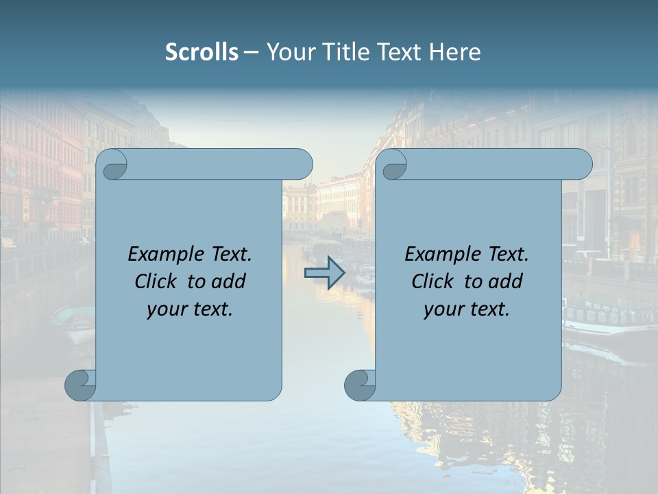 Scenic Travel Urban PowerPoint Template