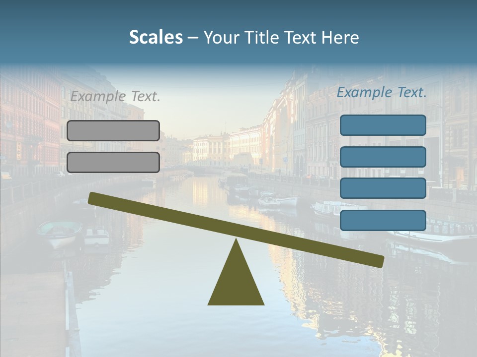 Scenic Travel Urban PowerPoint Template