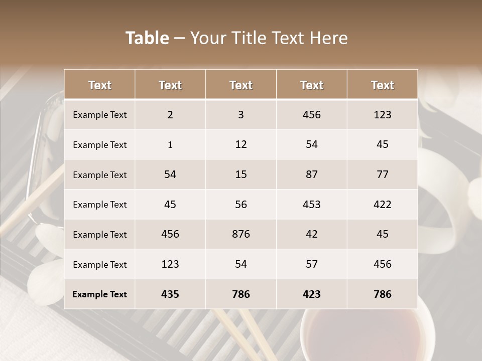 Li Ten Trategy Human PowerPoint Template