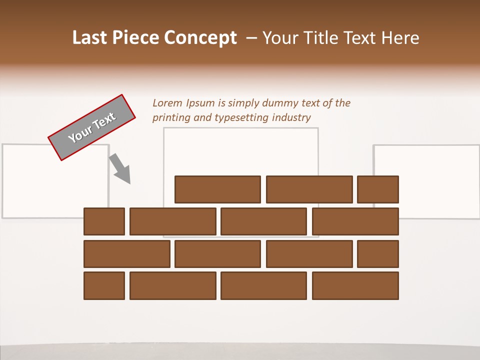 Museum Light Wall PowerPoint Template