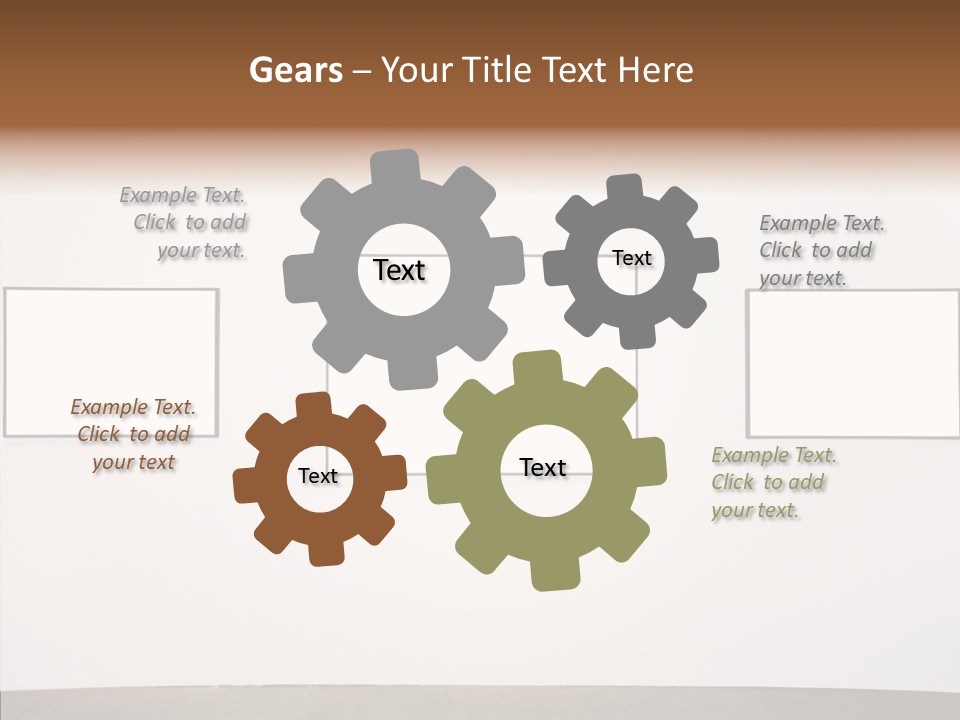 Museum Light Wall PowerPoint Template