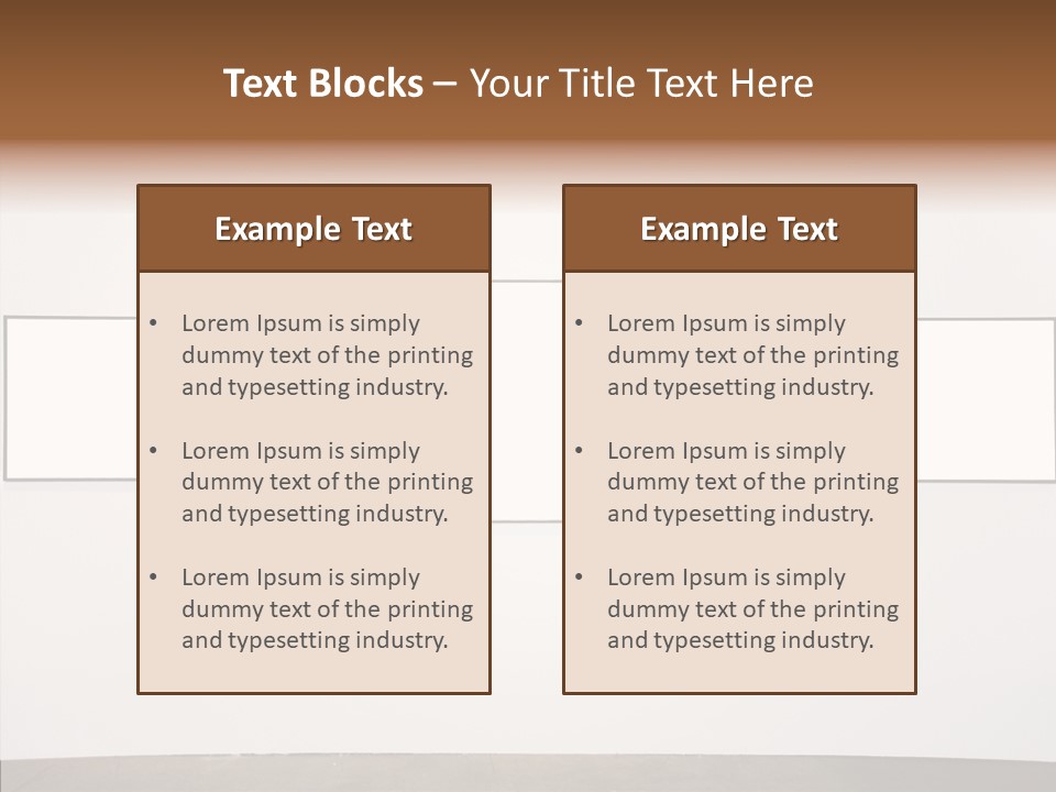Museum Light Wall PowerPoint Template