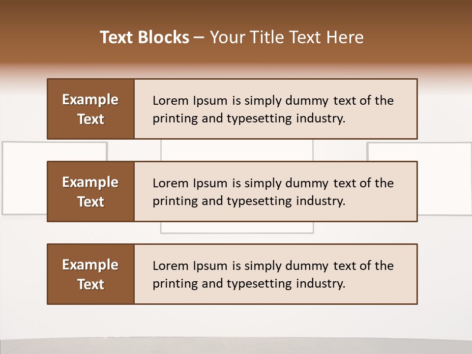 Museum Light Wall PowerPoint Template