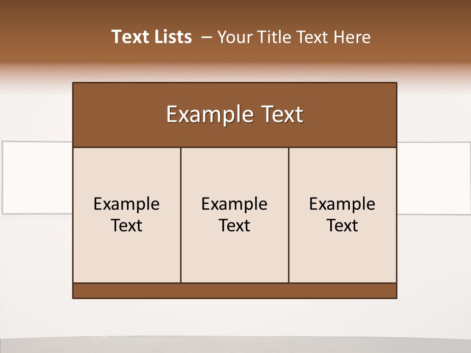 Museum Light Wall PowerPoint Template